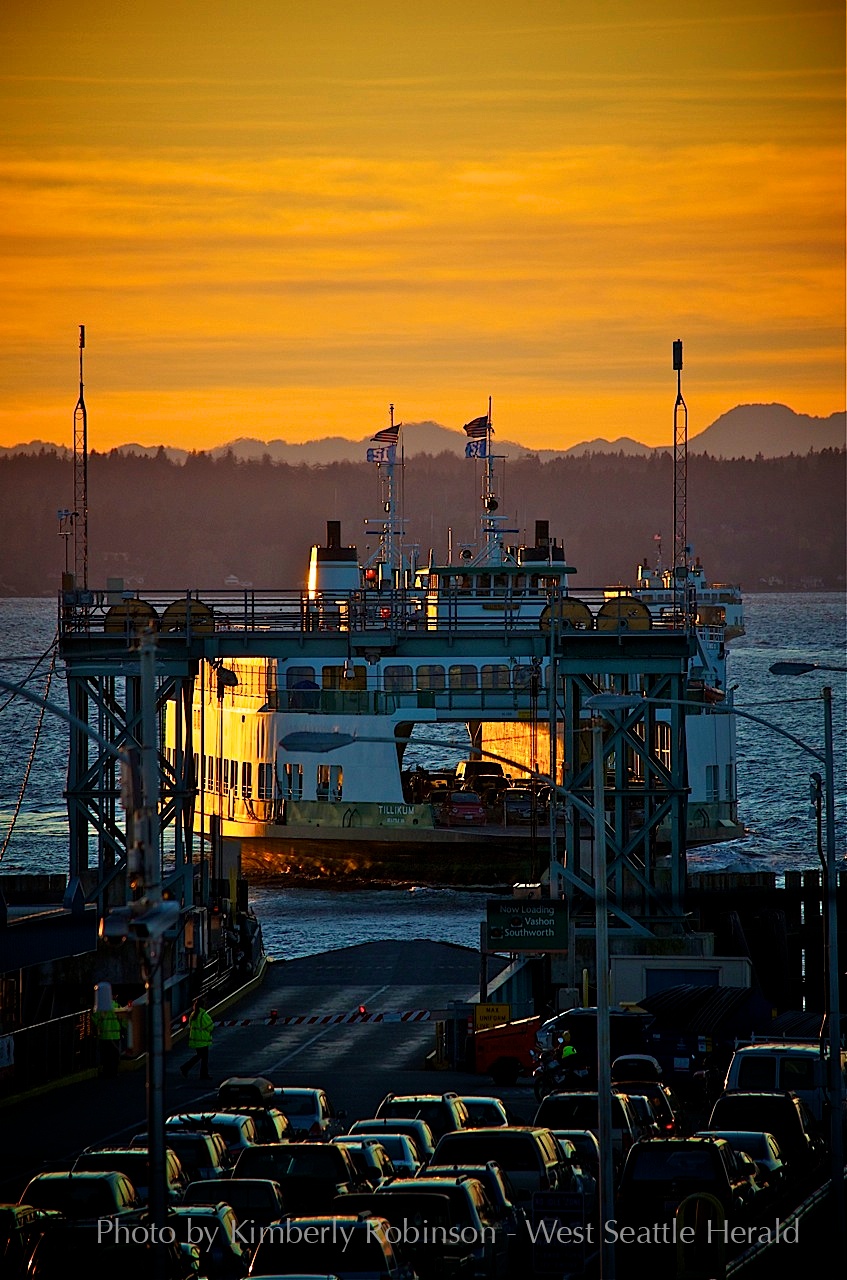 Sunset of the week 110220 Westside Seattle